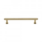 M Marcus Heritage Brass Stepped Design Cabinet Pull with 16mm Rose 160mm Centre to Centre